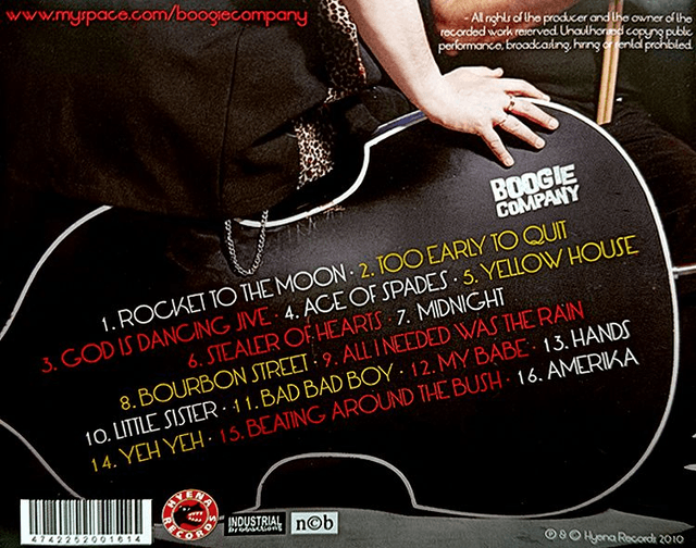 CD Boogie Company "God Is Dancing Jive"